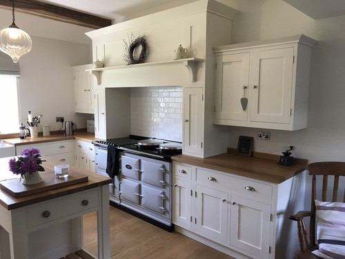 Kitchen shaker sink unit - kitchen,