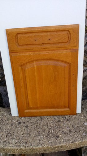 Solid light oak kitchen - light,
