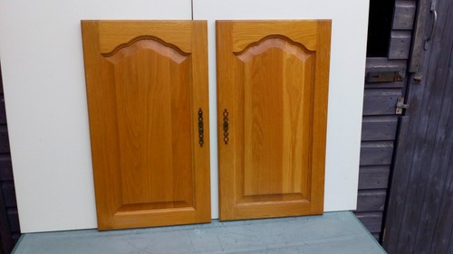 Pair solid light oak - pair,
