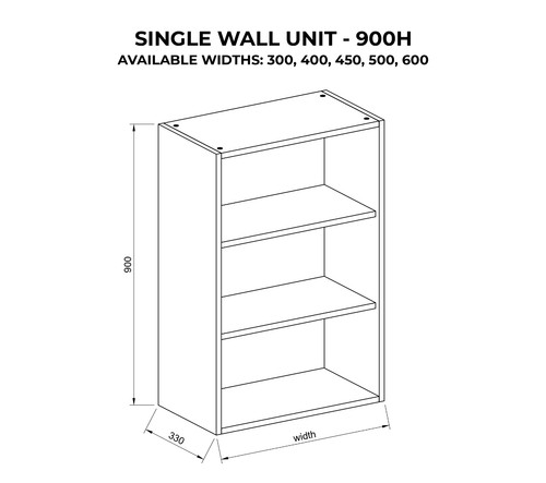 Oak mfc flat pack - flat, kitchen