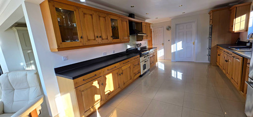 Kitchen with solid oak - kitchen,