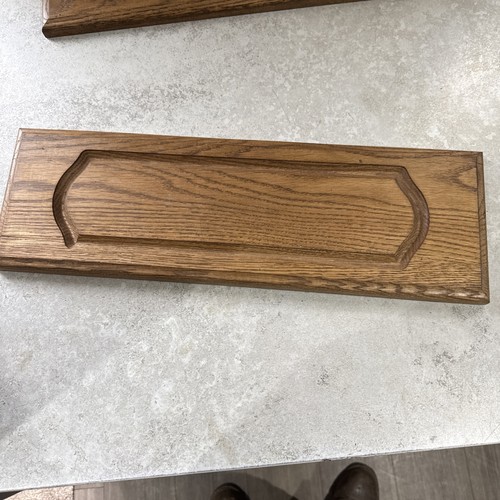 Solid oak kitchen drawer front - solid,