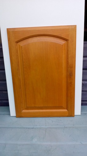 Solid light oak kitchen - light,