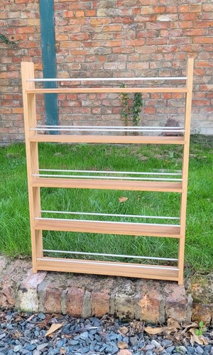 Oak spice rack shelves - 5,