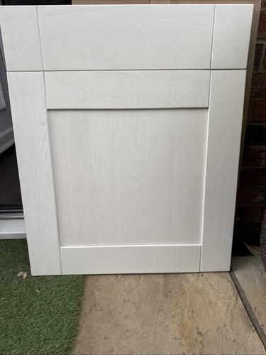 Ivory painted grained solid - ivory,